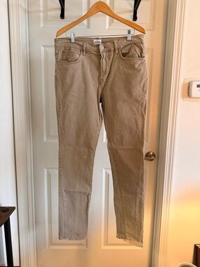 Hudson Jeans Tan Casual Slim Denim 5-Pocket Pants, 36
